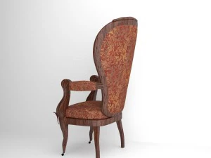 클래식 의자 3D 모델