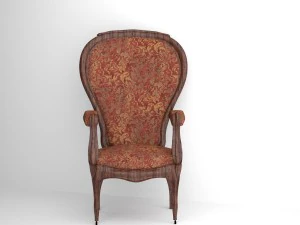 클래식 의자 3D 모델