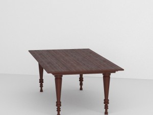 dining table Modelo 3D