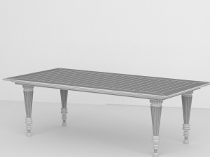 dining table Modelo 3D