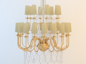chandelier Modèle 3D