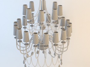 chandelier 3D 모델