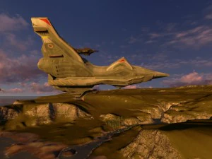 space ship 3D Model
