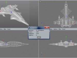 space ship Modèle 3D