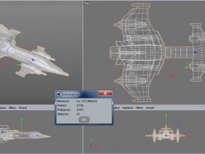 space ship 3D Модель