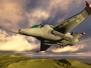 space ship Modello 3D