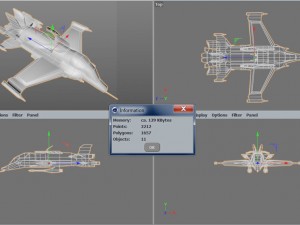 space ship Modello 3D