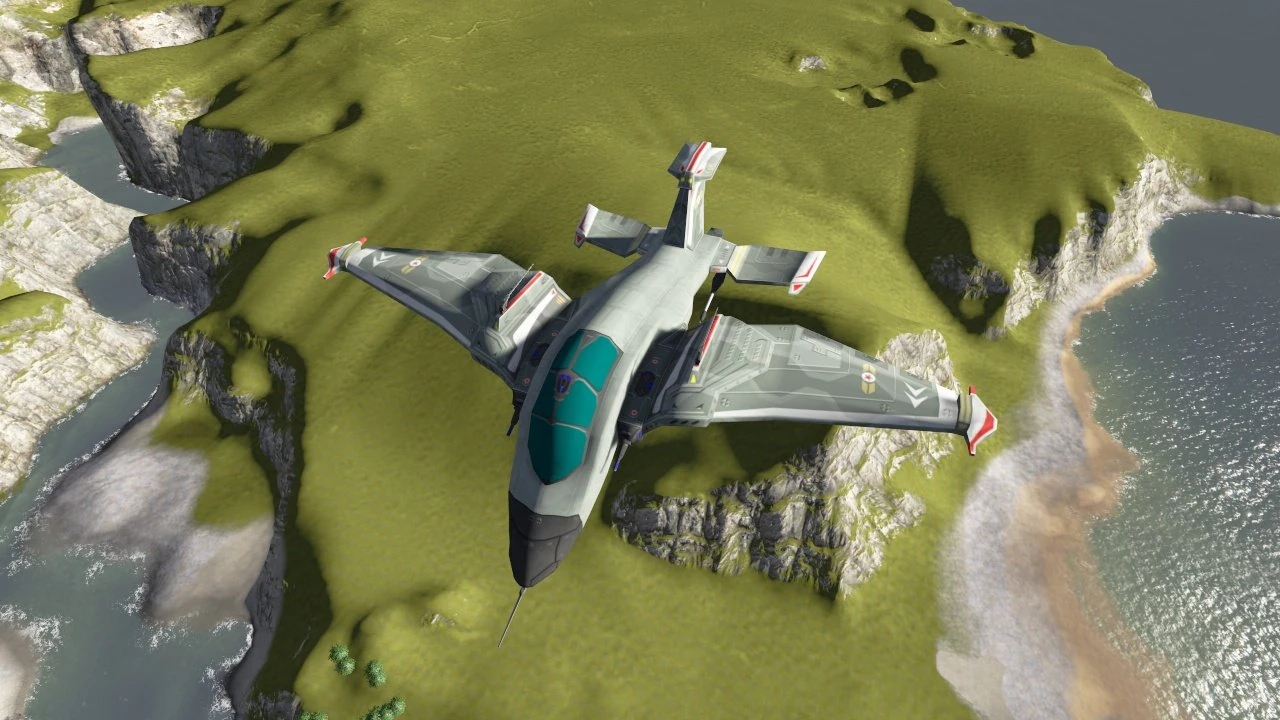space ship 3D Model .c4d .max .obj .3ds .fbx .stl .blend 