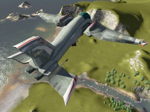 space ship Modello 3D