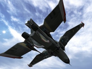 space ship Modello 3D