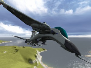 space ship Modello 3D