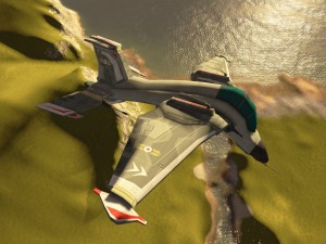 space ship Modello 3D