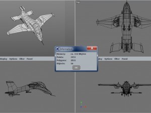 space ship Modello 3D