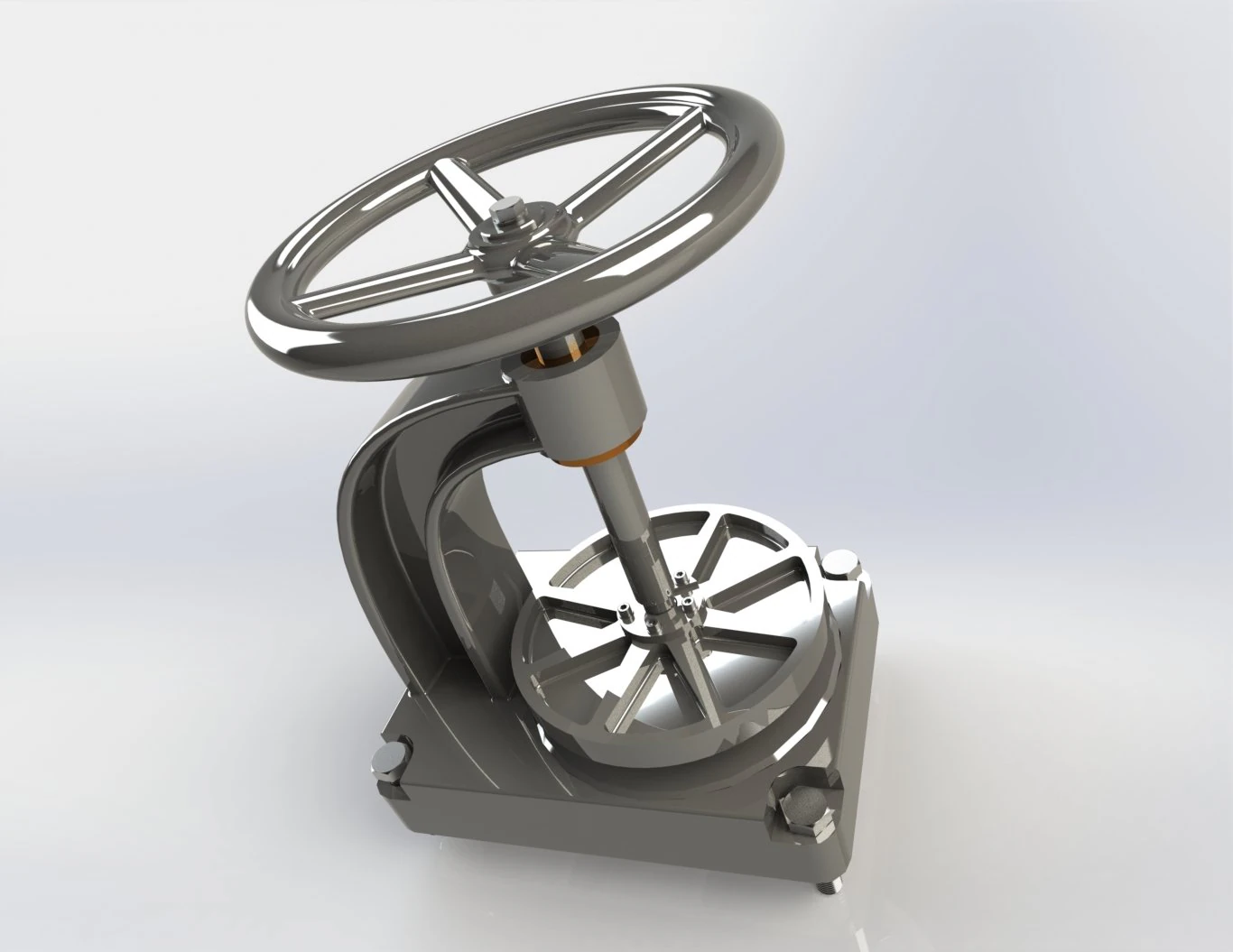 iand-power press 3D Model .c4d .max .obj .3ds .fbx .stl .blend