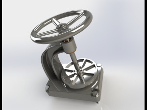iand-power press 3D Model