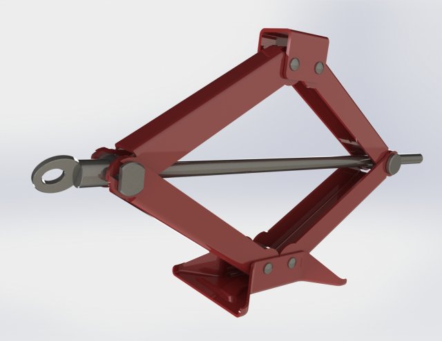 adjustable jack 3D 모델 .c4d .max .obj .3ds .fbx .stl .blend 