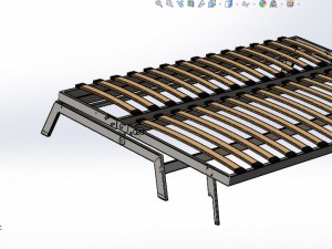 sofa bed ikea 3Dモデル