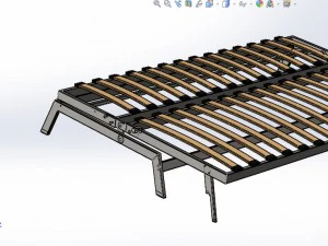 sofa bed ikea 3D Model
