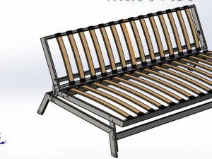 sofa bed ikea 3D Model