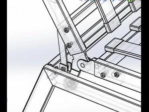 sofa bed ikea 3D Model