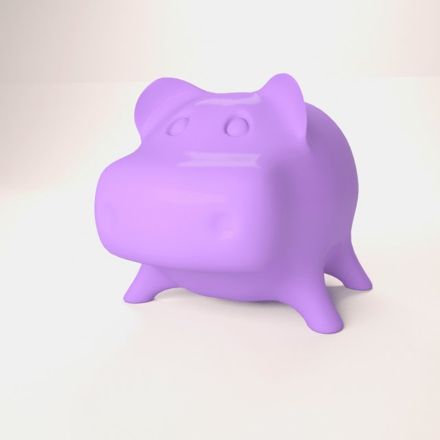 hippo 3D Model .c4d .max .obj .3ds .fbx .stl .blend 