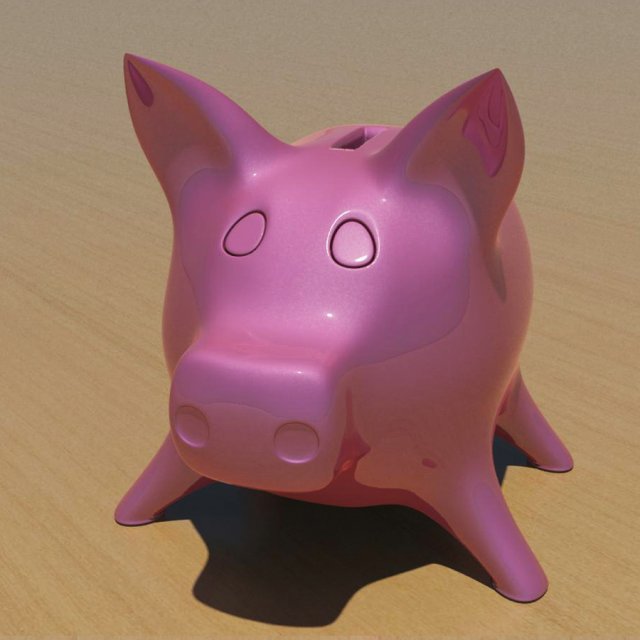 piggy bank Modèle 3D .c4d .max .obj .3ds .fbx .stl .blend 