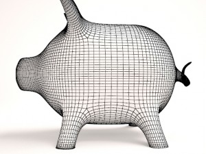 piggy bank Modèle 3D