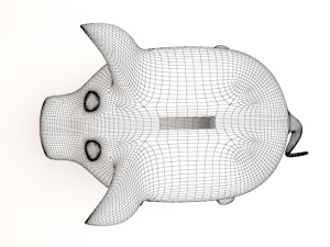 piggy bank Modèle 3D