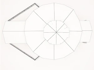 wooden house 3D Model
