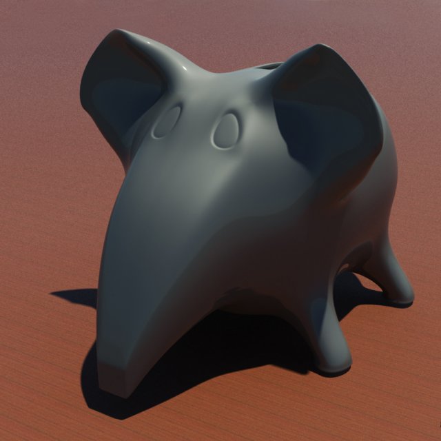 elephant 3D मॉडल .c4d .max .obj .3ds .fbx .stl .blend 