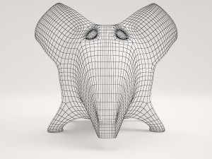 elephant 3D मॉडल
