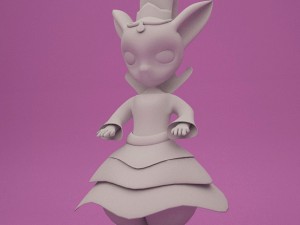 queencat 3D Модель