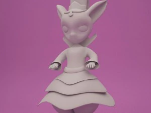 queencat 3D Model