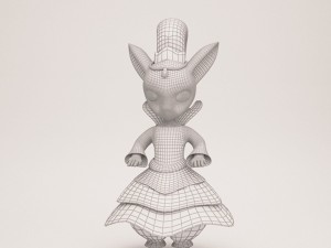 queencat 3D मॉडल