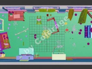 chaos in the polish room 3D Model