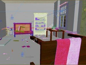 chaos in the polish room 3D Model