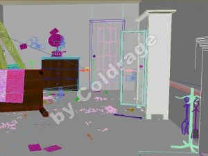 chaos in the polish room 3D Model