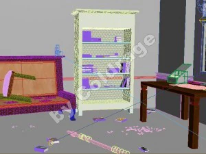chaos in the polish room 3D Model