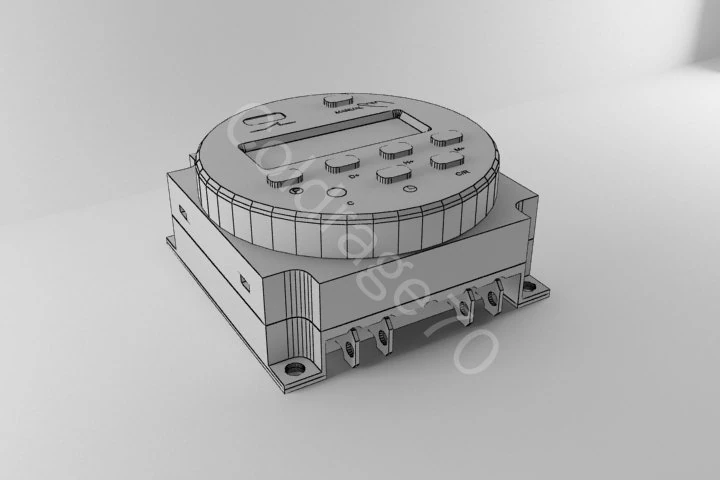 termometr elektroniczny Model 3D .c4d .max .obj .3ds .fbx .stl .blend 