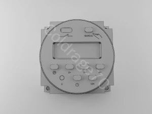 termometr elektroniczny Model 3D