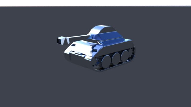 tank m77 3D Model .c4d .max .obj .3ds .fbx .stl .blend 