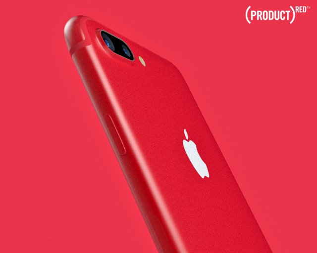 iphone 7 plus red - special-edition 3D Model .c4d .max .obj .3ds .fbx .stl .blend 