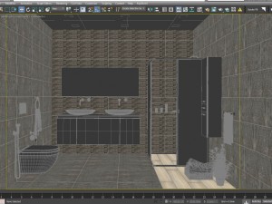 guest bathroom Modèle 3D