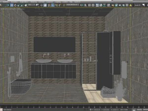 guest bathroom 3D Model