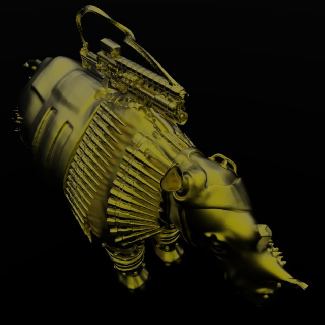 rhinowar Model 3D .c4d .max .obj .3ds .fbx .stl .blend 