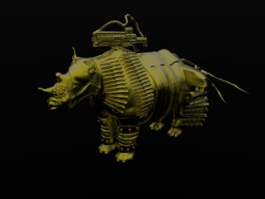 rhinowar Model 3D