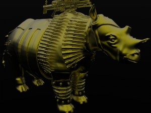 rhinowar Model 3D