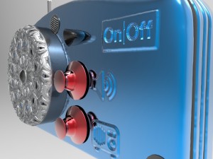 3d radio 3D-Modell