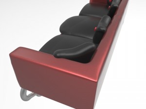 industrial sofa 3D Model