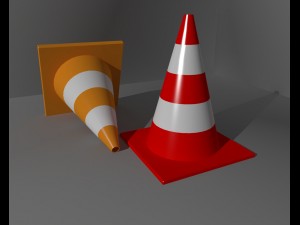 traffic cone Model 3D